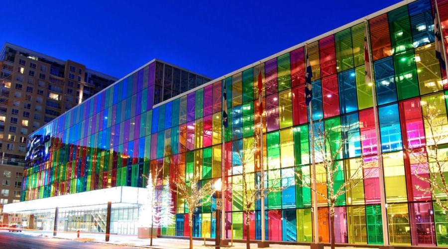 The Palais des congrès de Montréal